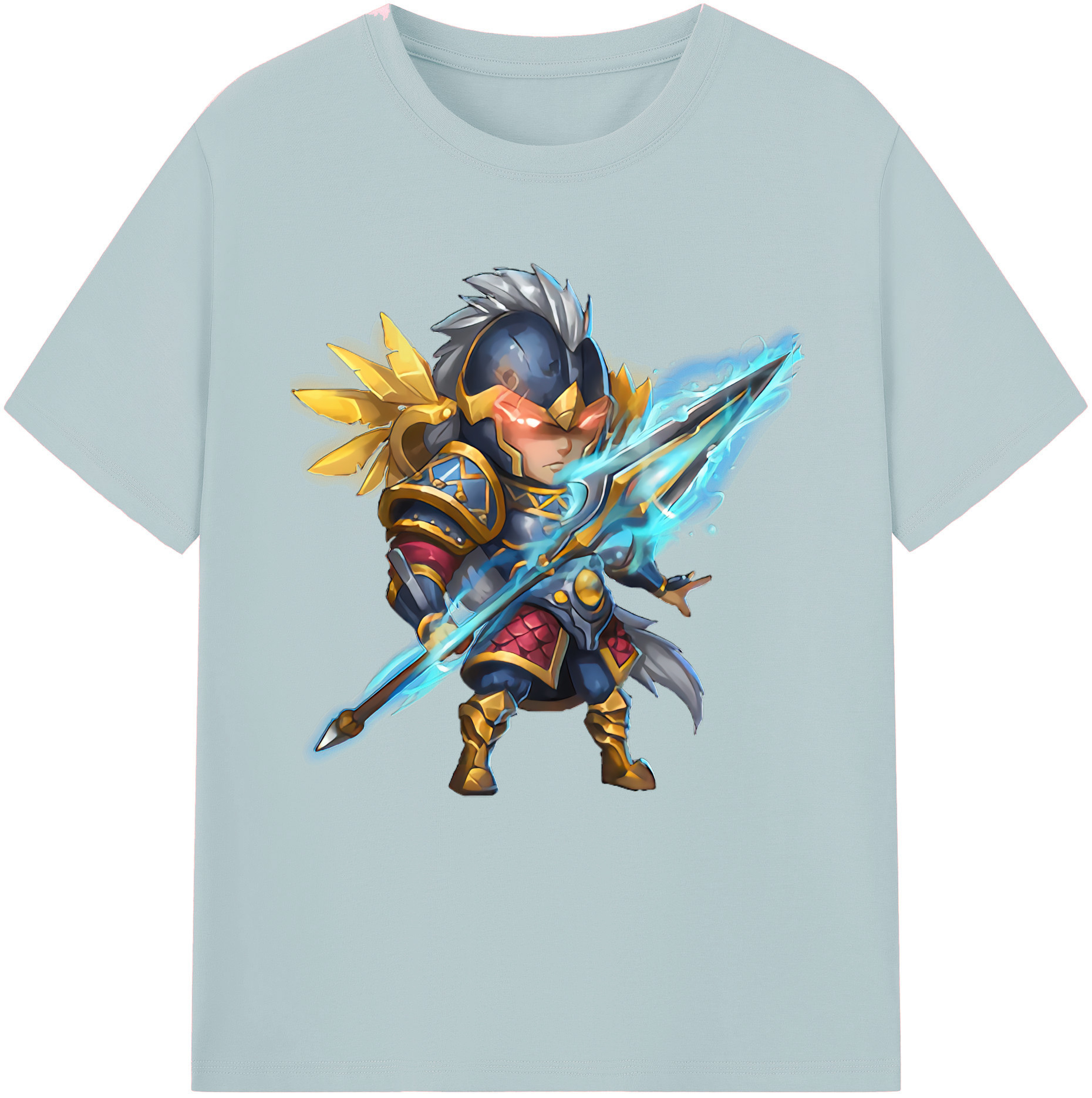 リーグ・オブ・レジェンド League of Legends LOL 綿100％半袖Tシャツ（フロントプリント）